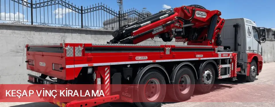 Keşap İlçemi Vinç Kiralama